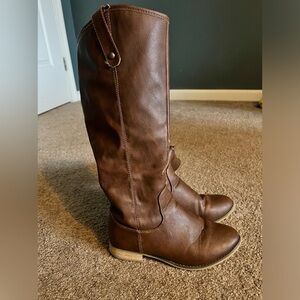 Brown Riding Boots